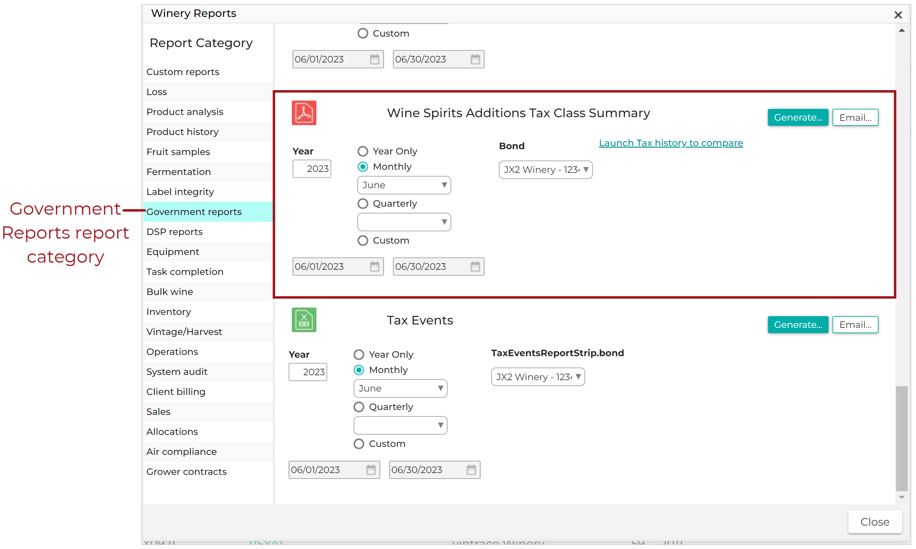 Winery Reports - Government - WSA Tax Class Summary 20230713.png