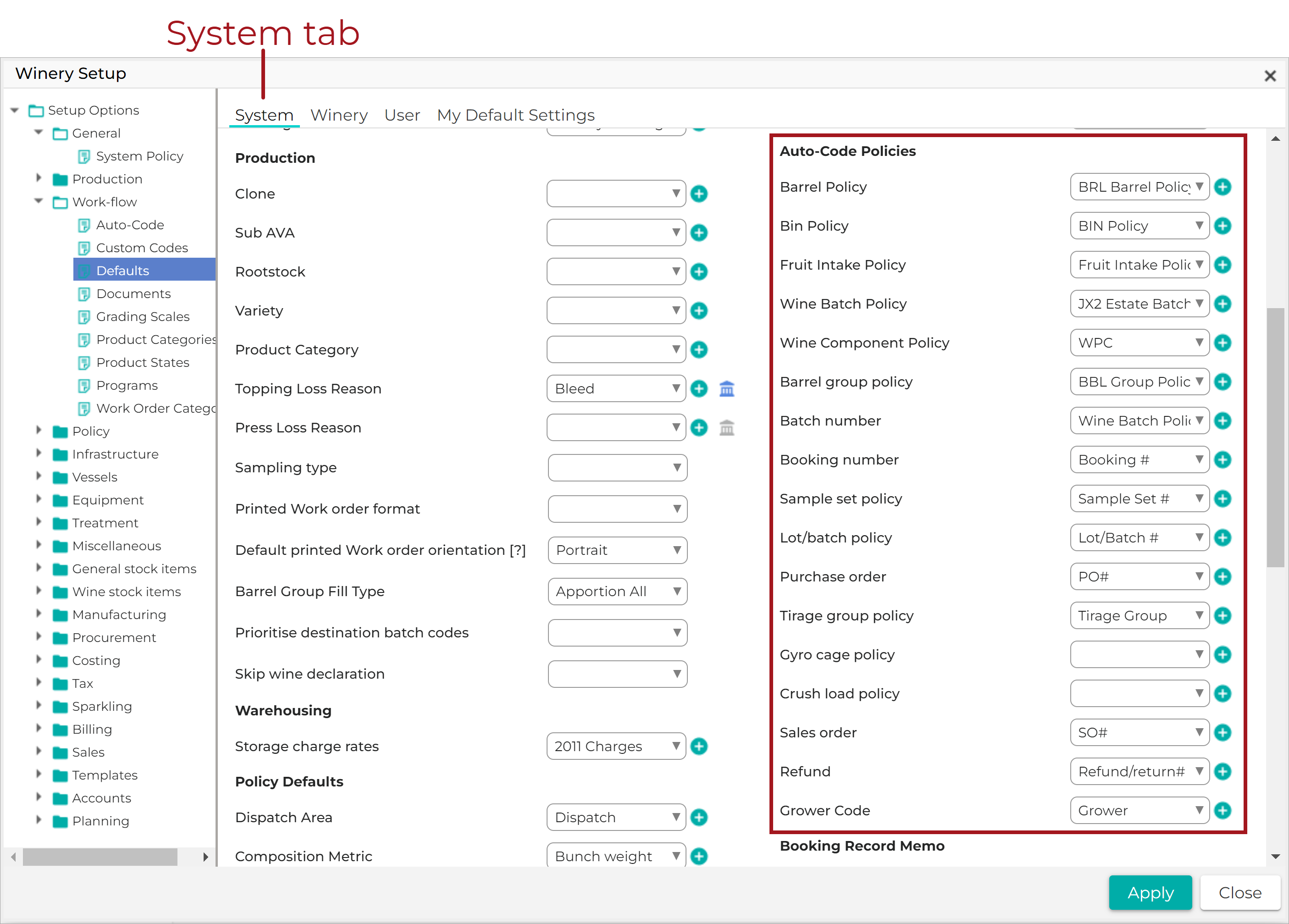 Winery_Setup_-_Workflow_-_Defaults_-_Auto_Code_Policies_20221010.png