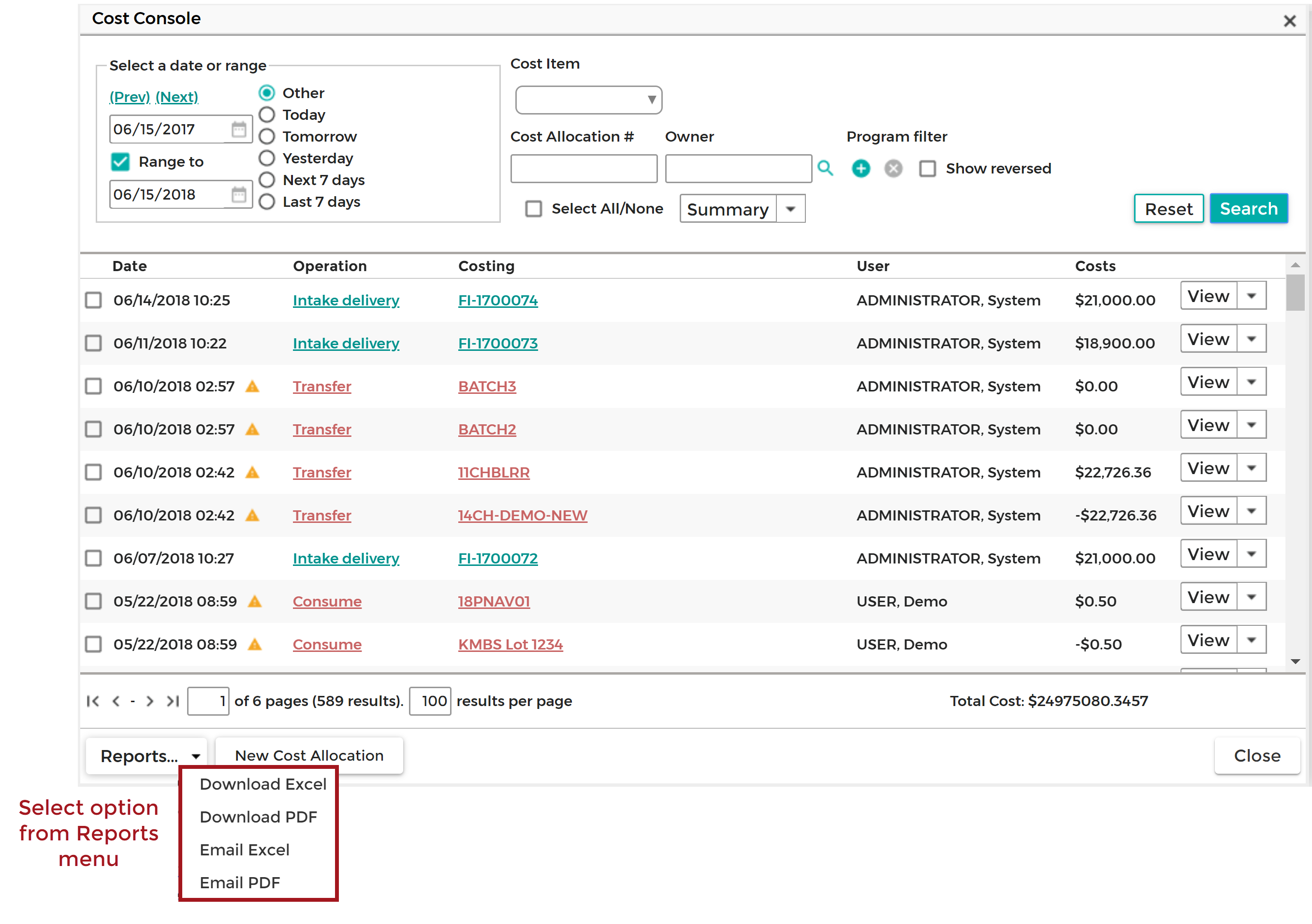 Cost_Console_-_Reports_Button_20200615.png