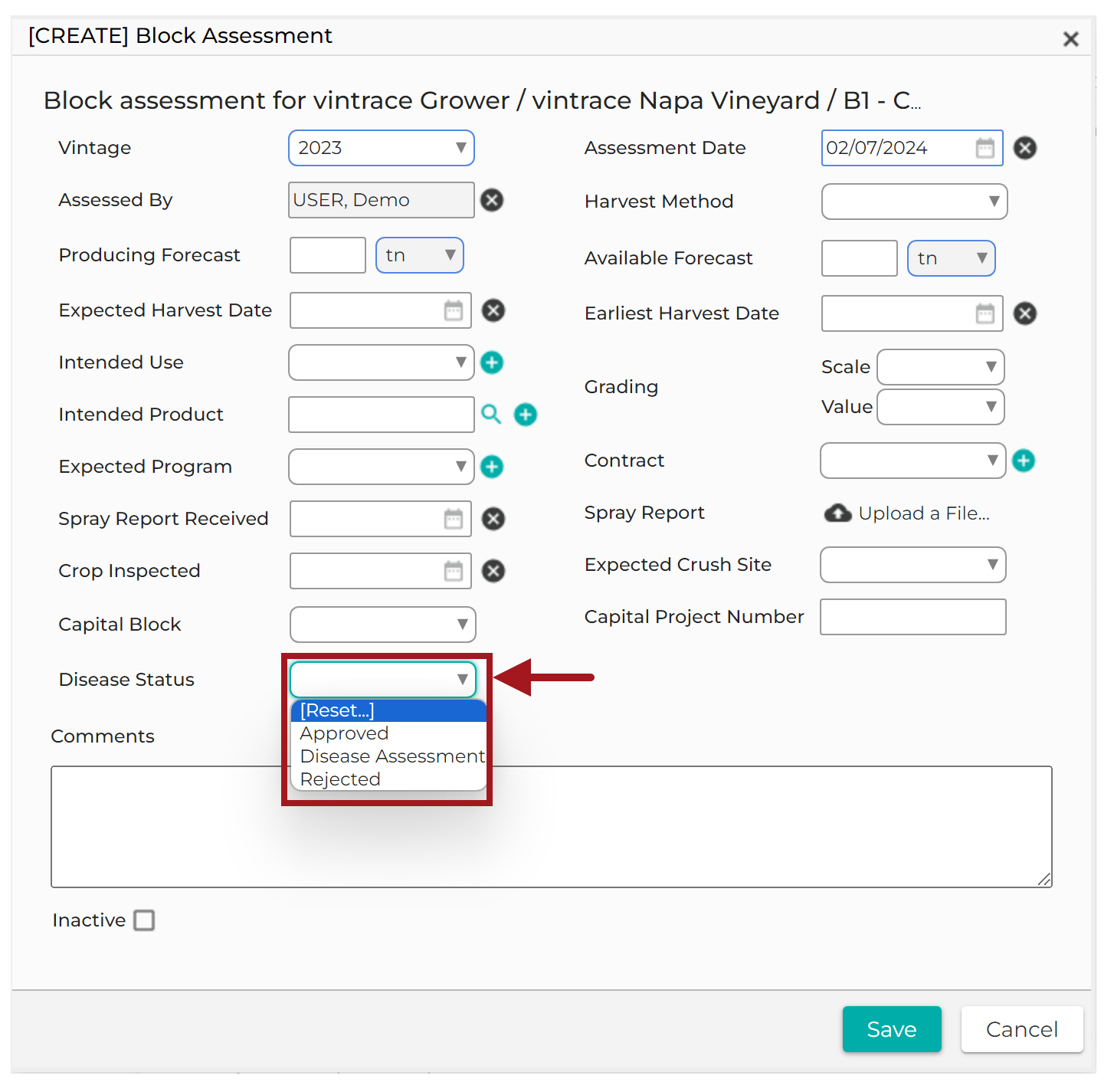 Create Block Assessment - Disease Status 20240207.png