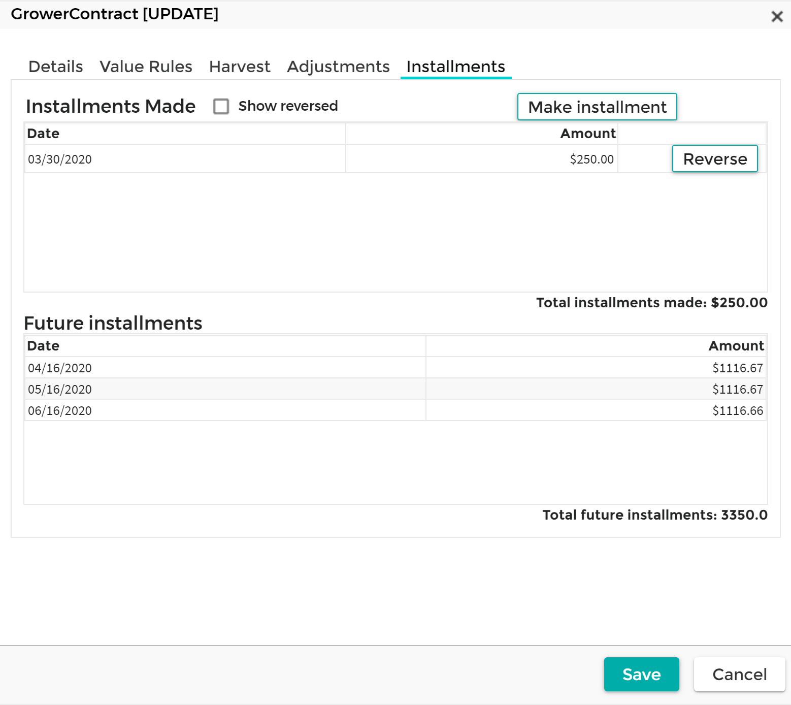 Grower Contract Update - Installments Tab 20200416.png