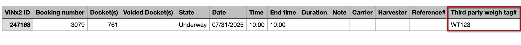 Fruit Intake Console CSV Export_Third Party Weigh Tag# 2025-08-01.png